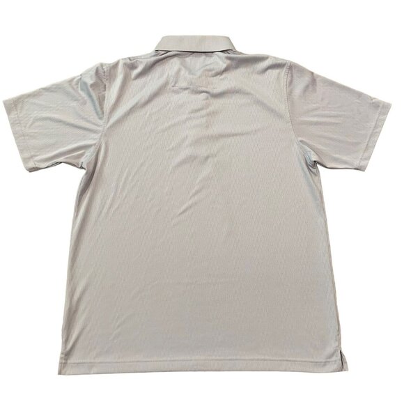 Page & Tuttle Mens Cool Swing Polo Shirt Gray Golf Short Sleeve Size Large - Picture 2 of 12